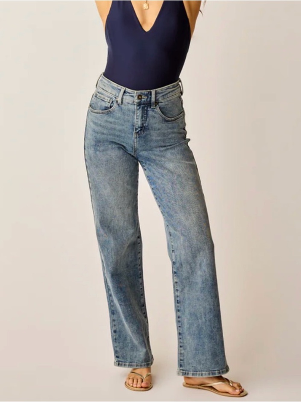 Carve Wide Leg Jeans 12